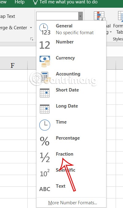 How to stop Excel from changing fractions to date format