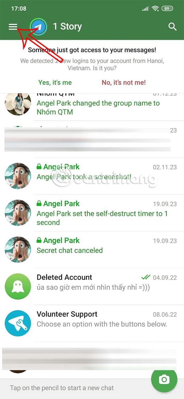 Comment réinitialiser le téléchargement automatique sur Telegram