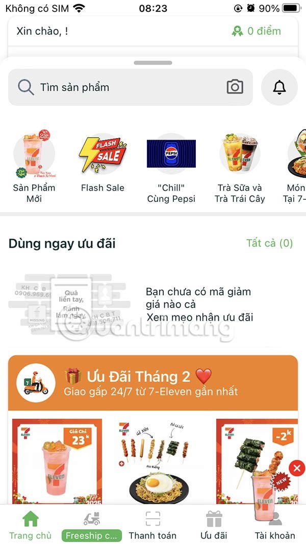 Arahan untuk membeli-belah di 7-Eleven