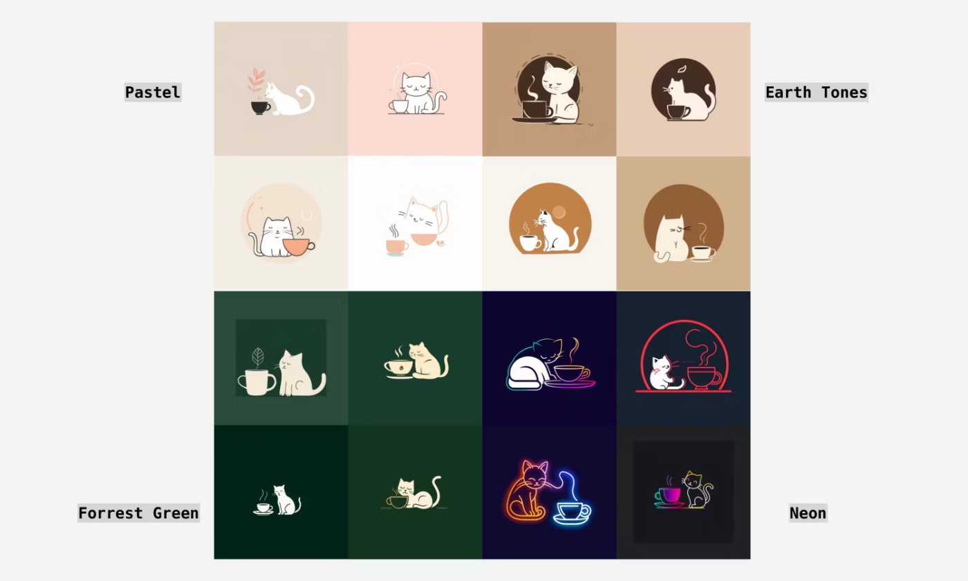 Como criar um logotipo usando o Midjourney