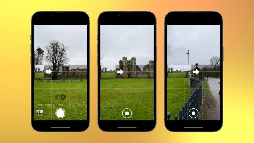 Cómo tomar fotos panorámicas en iPhone