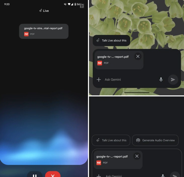 Gemini wprowadza Talk Live dla zdjęć, plików i YouTube Gemini wprowadza Talk Live dla zdjęć, plików i YouTube