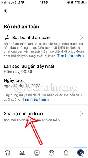 How to turn off end-to-end encryption on Messenger phone, PC