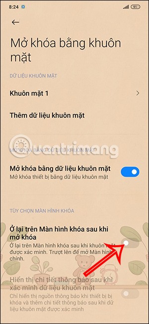 Как пропустить свайп при разблокировке Xiaomi с помощью лица