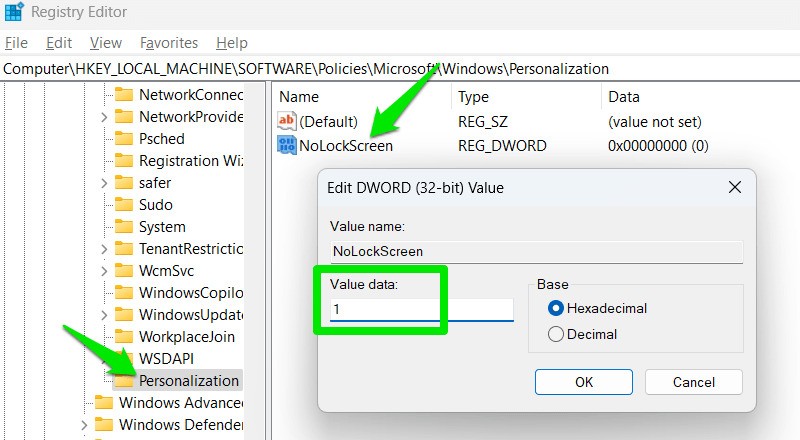 5 astuces du registre Windows pour personnaliser l'écran de verrouillage