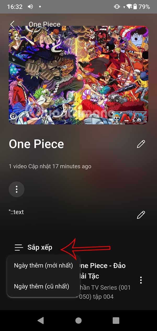 AnimeVsubでアニメ動画のプレイリストを作成する手順