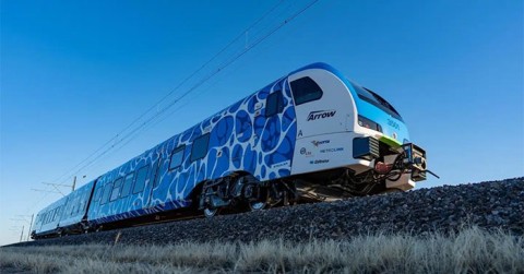 Wasserstoffzug fährt 2.800 km mit nur einer Tankfüllung