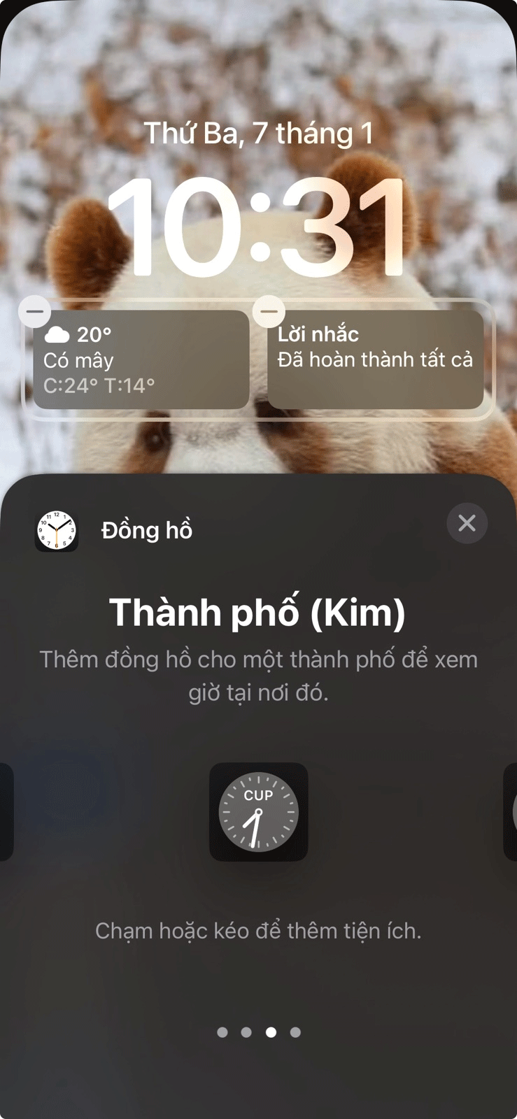 Hoe u meerdere tijdzones op het iPhone-scherm kunt weergeven