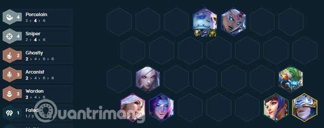 معدات الموسم الحادي عشر من برنامج Ashe DTCL، معدات الموسم الحادي عشر من برنامج Ashe DTCL