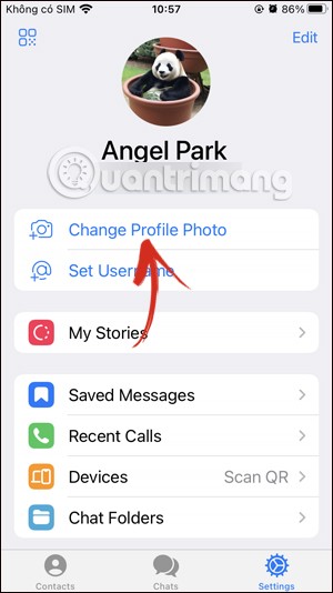 كيفية تعيين صورة GIF كصورة رمزية في Telegram