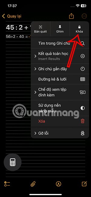 iOS 18 hesap makinesinde Matematik notları nasıl yazılır