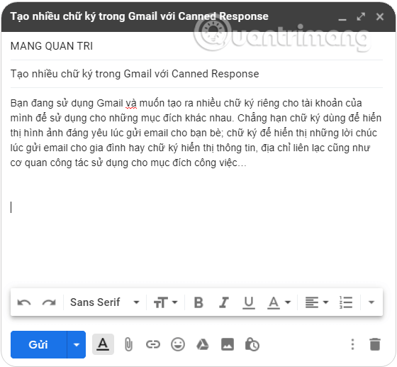 كيفية إنشاء توقيعات متعددة في Gmail