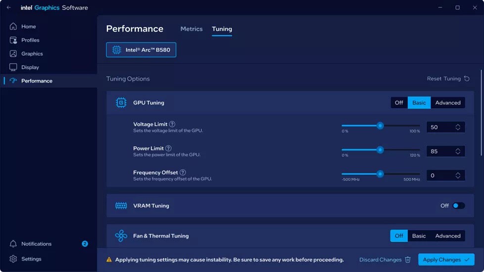 インテル グラフィックス ソフトウェアがリリースされました: インテル グラフィックス カードを管理するための包括的なツールキット