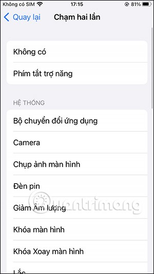 Como fazer uma captura de tela no iPhone tocando na parte traseira