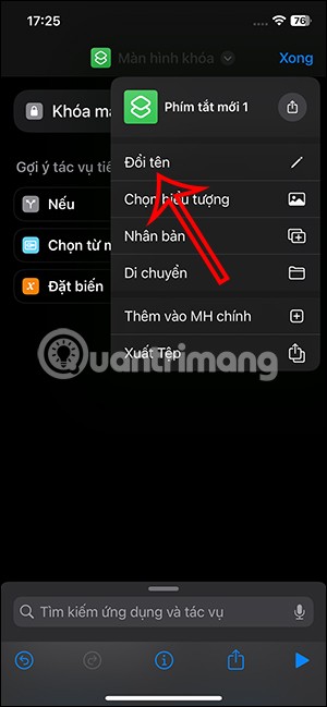 iPhoneのロック画面にショートカットを作成する方法