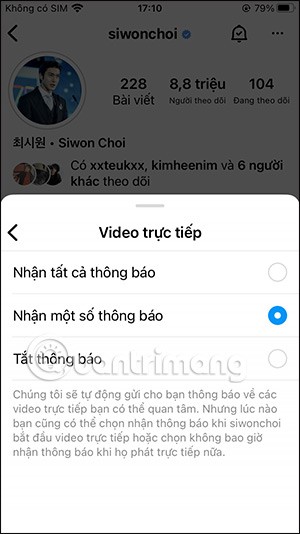 Как включить уведомления для подписок на аккаунты Instagram