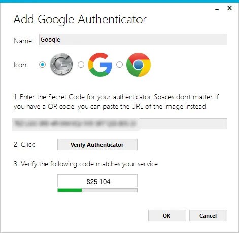 วิธีใช้ Google Authenticator บนพีซี Windows