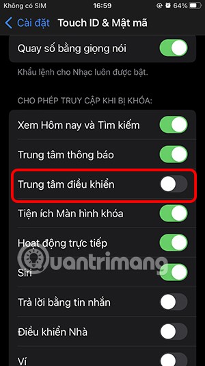 Как отключить Пункт управления на экране блокировки iPhone