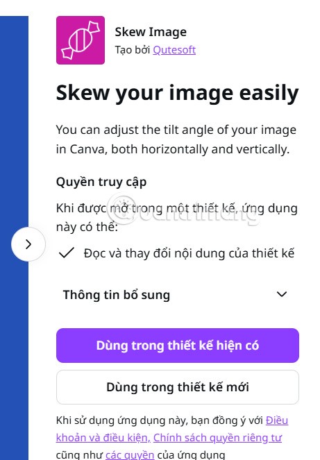 Cum să faci imagini 3D înclinate în Canva