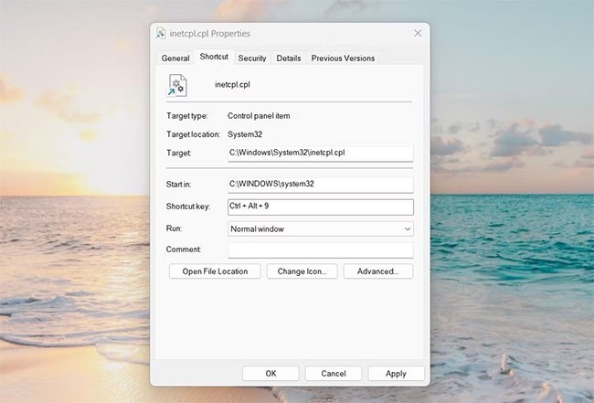 كيفية فتح خيارات الإنترنت في نظام التشغيل Windows 11