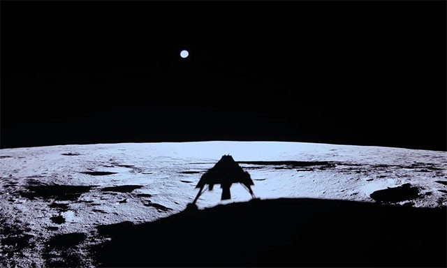 Bekijk de eerste beelden van de Blue Ghost-lander op het maanoppervlak Bekijk de eerste beelden van de Blue Ghost-lander op het maanoppervlak