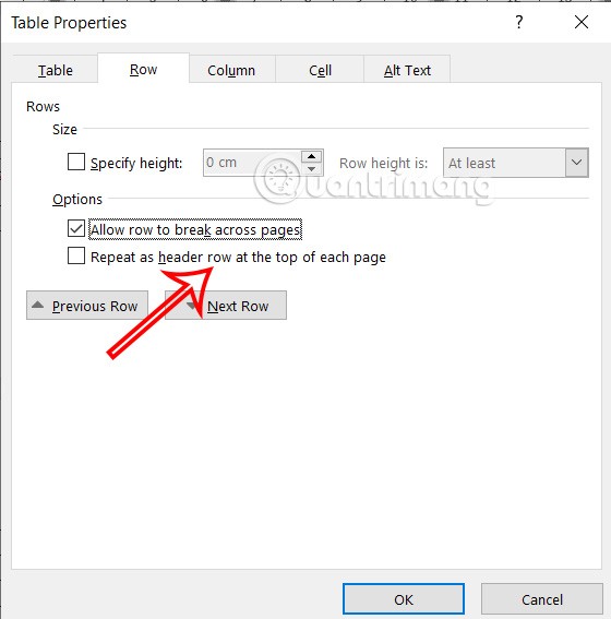 Comment répéter la barre de titre d'un tableau dans Word Comment répéter la barre de titre d'un tableau dans Word