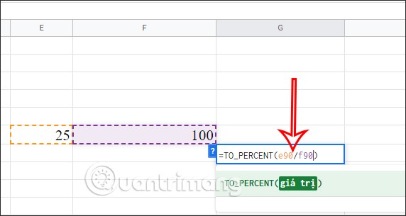 Googleスプレッドシートでパーセンテージ（％）を計算する方法