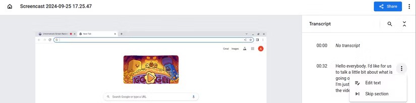 Schermvideo opnemen op een Chromebook