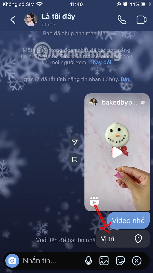 Instagramでライブ位置情報を送信する方法