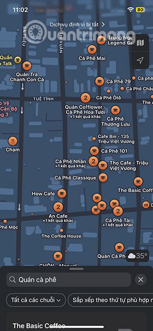 Comment utiliser l'outil Rechercher ici sur Apple Maps