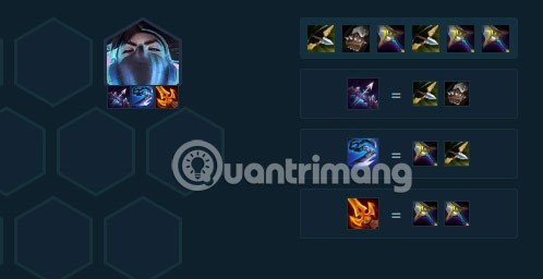 بناء Yasuo للموسم العاشر DTCL، معدات Yasuo True Damage القياسية