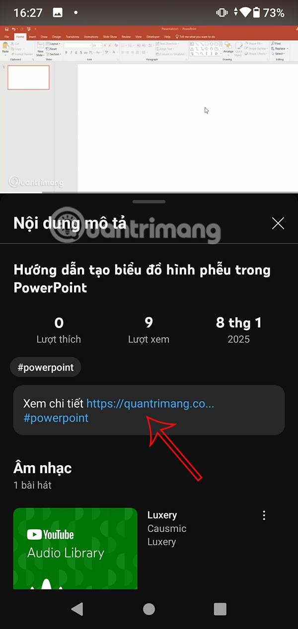 كيفية تقليل حجم روابط Chrome المفتوحة من تطبيقات Android