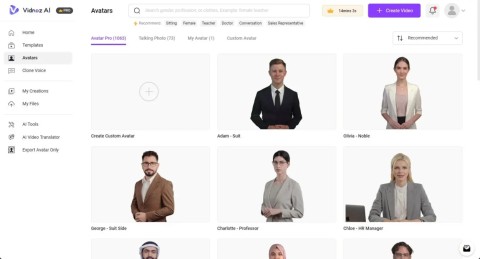 Erfahren Sie mehr über Vidnoz AI: Erstellen Sie in wenigen Minuten beeindruckende KI-Videos
