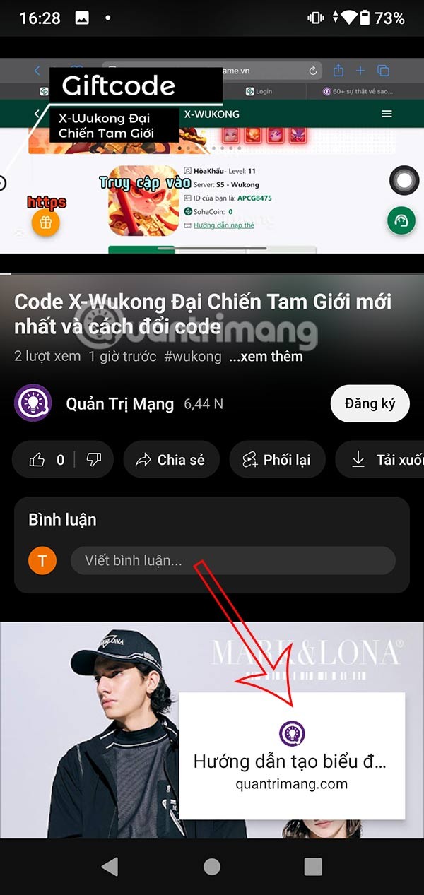 كيفية تقليل حجم روابط Chrome المفتوحة من تطبيقات Android