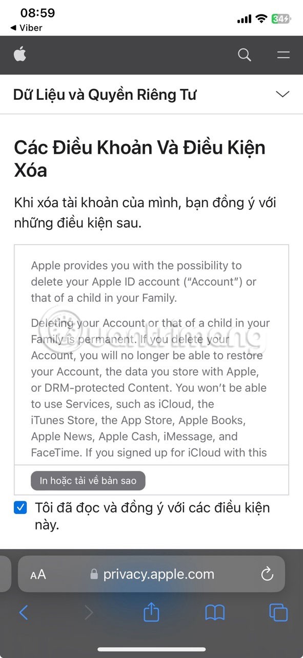 Como excluir/desativar sua conta Apple com segurança