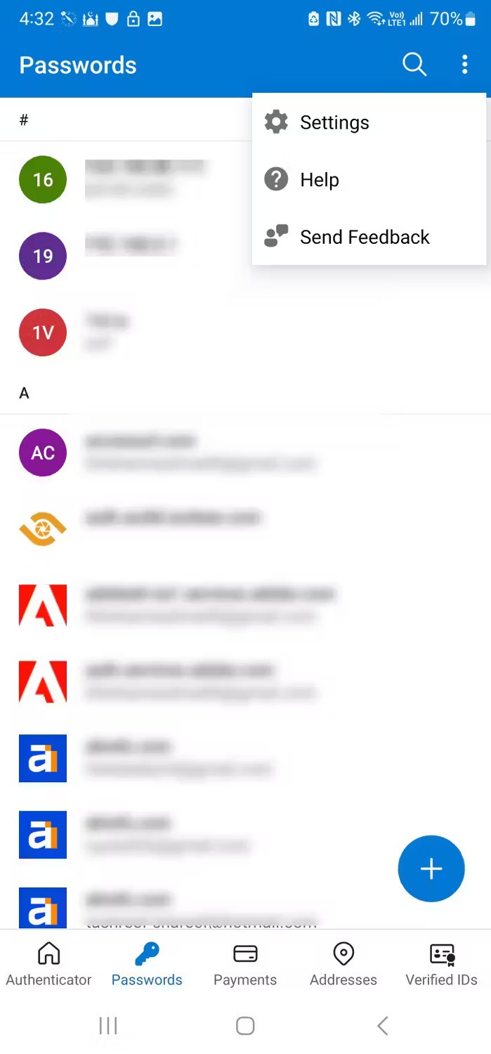 Comment utiliser Microsoft Authenticator comme gestionnaire de mots de passe