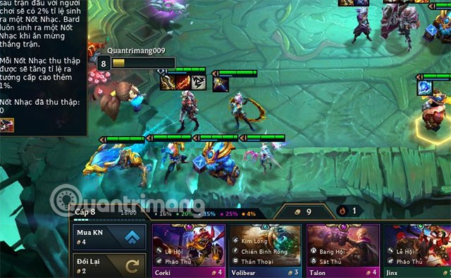 Temporada 7 do Corki DTCL: Itens de construção, esquadrão padrão de artilheiros de Corki