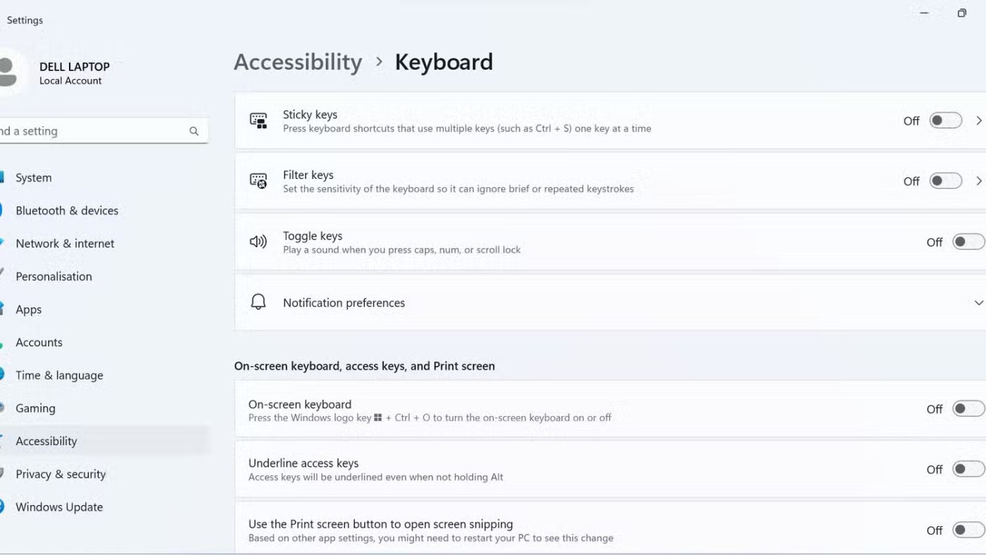 Comment réparer certaines touches du clavier qui ne fonctionnent pas