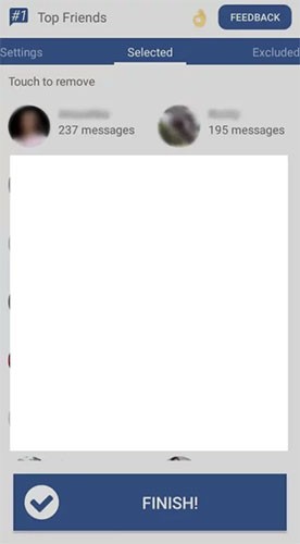 Facebook-berichtstatistieken om te zien wie de meeste berichten op Facebook plaatst
