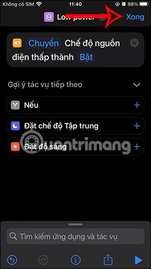 วิธีเปิดโหมดประหยัดแบตเตอรี่บน iPhone เสมอ