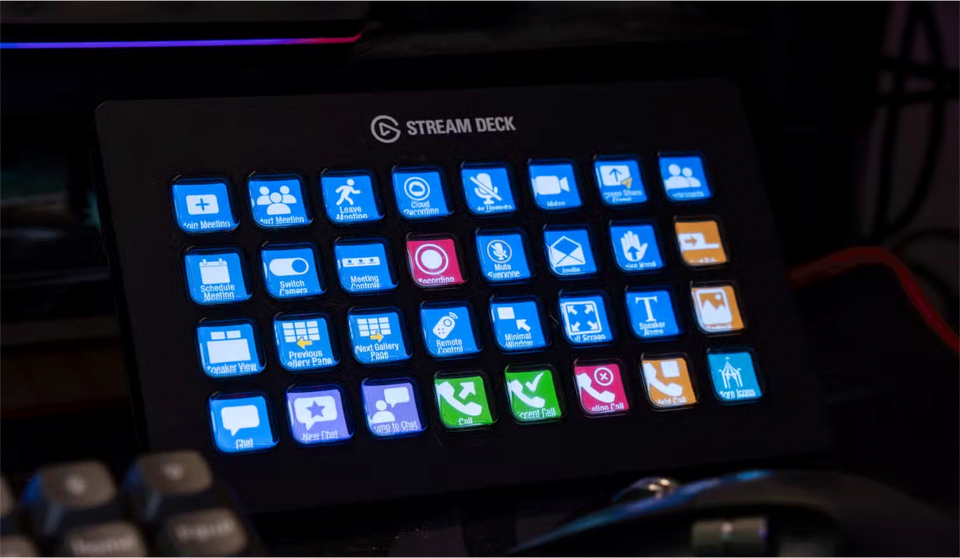 วิธีใช้ Stream Deck เพื่อควบคุมการโทรผ่าน Zoom และ Discord