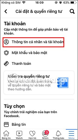 Comment réparer le changement de nom Facebook