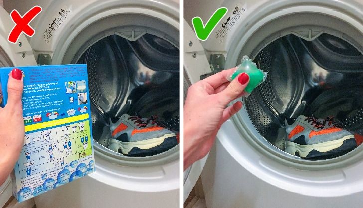 Ayakkabılarınızı çamaşır makinesinde hasar görme endişesi duymadan yıkamak için 6 adım Ayakkabılarınızı çamaşır makinesinde hasar görme endişesi duymadan yıkamak için 6 adım