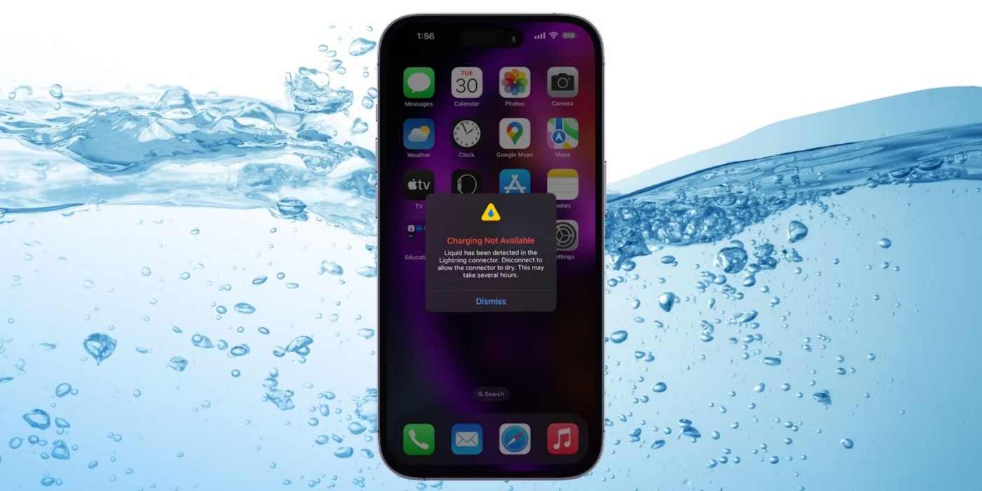 Cómo solucionar el error "Líquido detectado en el conector USB-C" en el iPhone