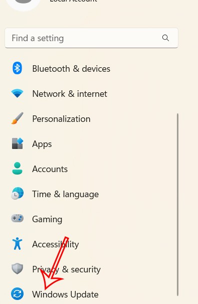 Istruzioni per vedere l'ultimo orario di Windows Update Istruzioni per vedere l'ultimo orario di Windows Update