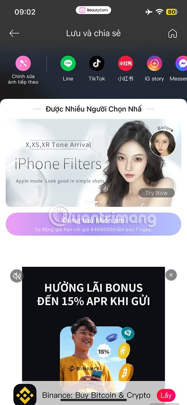Follow the pink dress trend with AI wardrobe on BeautyCam