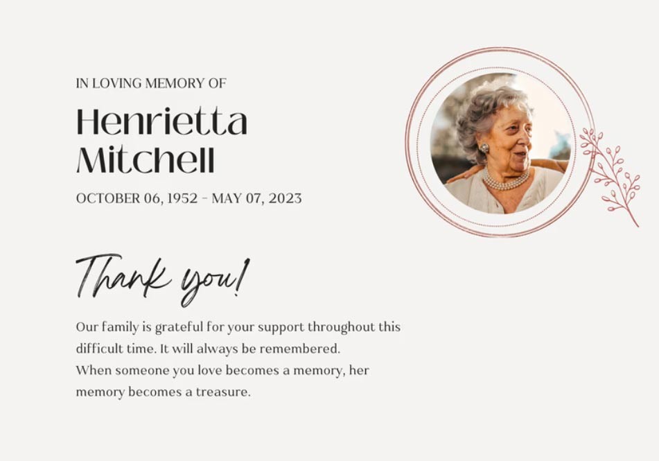 Suggestions for perfect thank you cards for every special moment in life