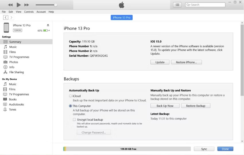 كيفية الرجوع من نظام التشغيل iOS 17 إلى نظام التشغيل iOS 16 دون فقدان البيانات باستخدام Tenorshare Reiboot