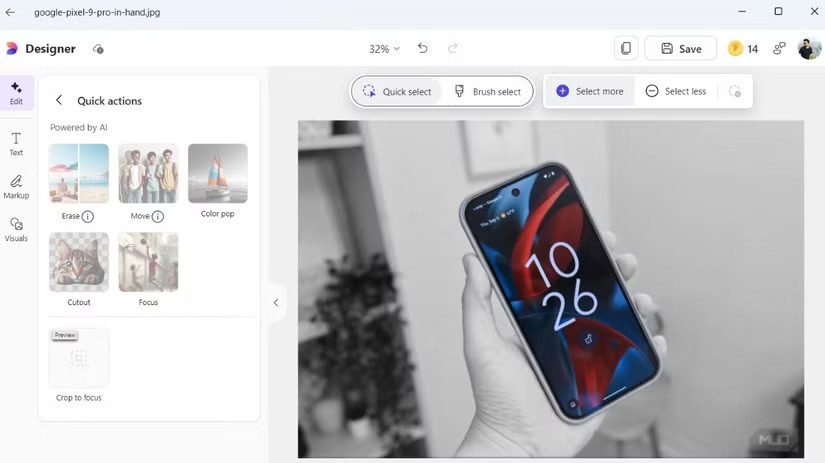5 ميزات تجعل Microsoft Designer أفضل محرر صور على نظام التشغيل Windows