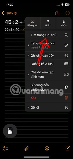 iOS 18 hesap makinesinde Matematik notları nasıl yazılır